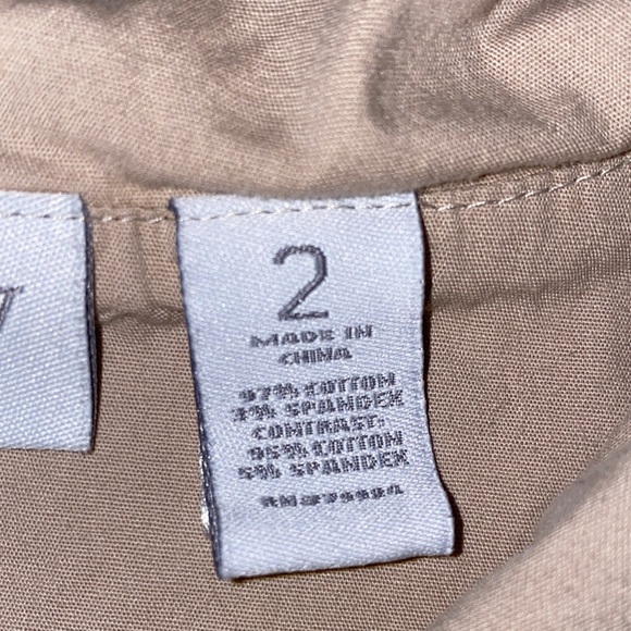 $3/$60 Zenergy by Chico’s Beige Utility Jacket with Hood Size 2 / Large - Picture 10 of 11